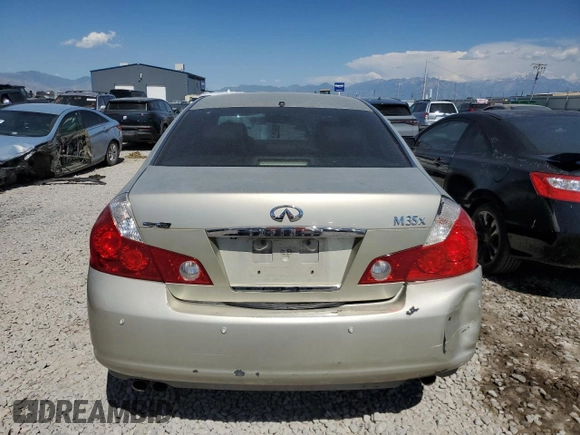2007 Infiniti M x с VIN JNKAY01F37M462957, выставлен на аукционе Copart как лот 59747405 с пробегом Не указан миль и Списание • Salvage title. История ставок и продаж доступна на DreamBid. Изображение 6.