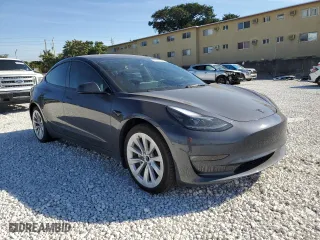 2023 Tesla Model 3 with VIN 5YJ3E1EA3PF427867, listed as a Copart auction lot 41621475 with 43,510 mi miles and Non Repairable. Bid and sale history available at carsss.com. Image 4.