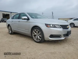 2016 Chevrolet Impala LTZ with VIN 2G1145S35G9182297, listed as a Copart auction lot 55792725 with 104,686 mi miles and Salvage title. Bid and sale history available at DreamBid. Image 4.