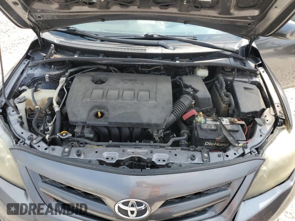 2013 Toyota Corolla L with VIN 5YFBU4EE1DP097861, listed as a Copart auction lot 55872854 with 144,063 mi miles and Clean Title. Bid and sale history available at DreamBid. Image 11.