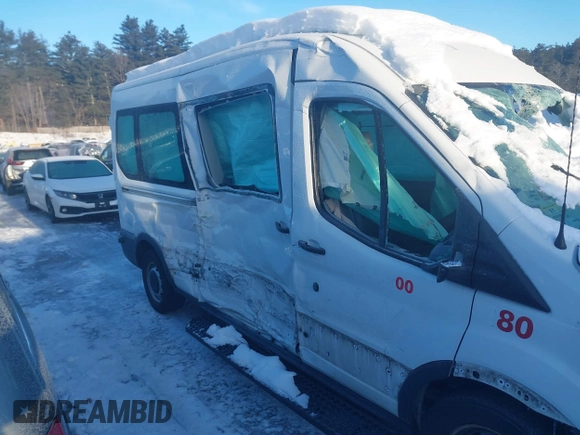 2019 Ford Transit XL with VIN 1FDZX2CM4KKB42724, listed as a IAAI auction lot 41589339 with 69,061 mi miles and . Bid and sale history available at DreamBid. Image 6.