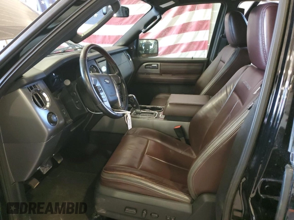 2016 Ford Expedition Platinum with VIN 1FMJU1MT2GEF22723, listed as a Copart auction lot 48107465 with 99,877 mi miles and Salvage title. Bid and sale history available at DreamBid. Image 7.