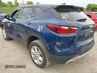 2022 Chevrolet Blazer LT with VIN 3GNKBHR43NS132555, listed as a IAAI auction lot 42501996 with 51,011 mi miles and . Bid and sale history available at DreamBid. Image 3.