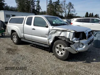 2011 Toyota Tacoma with VIN 5TFUU4EN7BX021987, listed as a Copart auction lot 50532565 with 105,266 mi miles and Salvage Title. Bid and sale history available at carsss.com. Image 4.