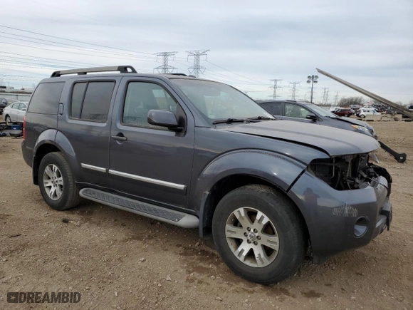 2011 Nissan Pathfinder Silver with VIN 5N1AR1NBXBC621253, listed as a Copart auction lot 83152894 with 210,531 mi miles and Salvage Title. Bid and sale history available at carsss.com. Image 4.