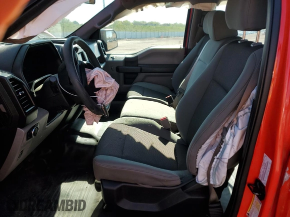 2015 Ford F-150 XLT with VIN 1FTEW1E85FKE49597, listed as a Copart auction lot 56359715 with 58,018 mi miles and Salvage title. Bid and sale history available at DreamBid. Image 7.