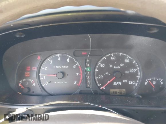 2002 Isuzu Rodeo with VIN 4S2DM58W624335632, listed as a IAAI auction lot 41690735 with 186,480 mi miles and . Bid and sale history available at DreamBid. Image 7.