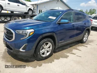 2021 GMC Terrain SLE с VIN 3GKALMEVXML361126, выставлен на аукционе Copart как лот 61168065 с пробегом 98 478 миль миль и Списание • Salvage title. История ставок и продаж доступна на DreamBid. Изображение 1.