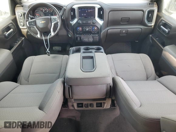2019 Chevrolet Silverado 1500 LT with VIN 3GCPYDEK9KG115624, listed as a Copart auction lot 55501285 with 166,550 mi miles and Clean Title. Bid and sale history available at carsss.com. Image 8.