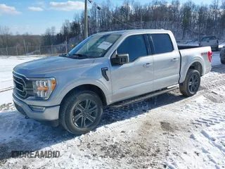 2021 Ford F-150 XL with VIN 1FTFW1E59MFA23945, listed as a IAAI auction lot 41635103 with 1 mi miles. Bid and sale history available at carsss.com. Image 11.