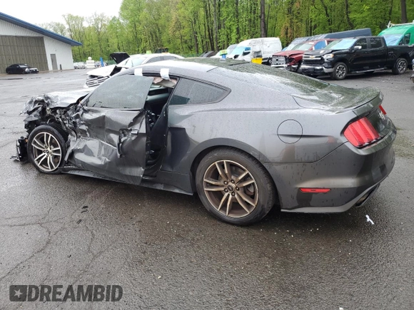 2016 Ford Mustang EcoBoost with VIN 1FA6P8TH6G5307665, listed as a Copart auction lot 55615395 with 177,127 mi miles and Salvage Title. Bid and sale history available at DreamBid. Image 2.