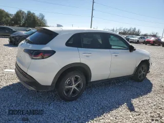 2025 Honda HR-V EX-L z VIN 3CZRZ1H77SM730034, wystawiony jako Copart lot #46730005 z przebiegiem 2644 mil mil oraz Szkody całkowita. Historia ofert i sprzedaży dostępna na DreamBid. Obrazek 3.