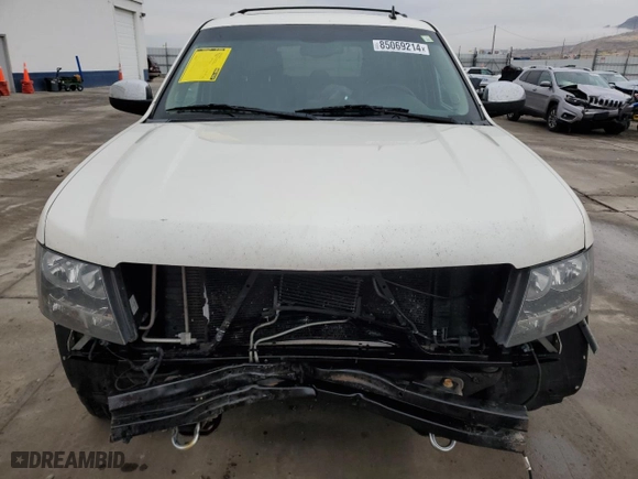 2012 Chevrolet Suburban LTZ with VIN 1GNSKKE70CR179507, listed as a Copart auction lot 85069214 with 206,167 mi miles and Salvage Title. Bid and sale history available at carsss.com. Image 5.