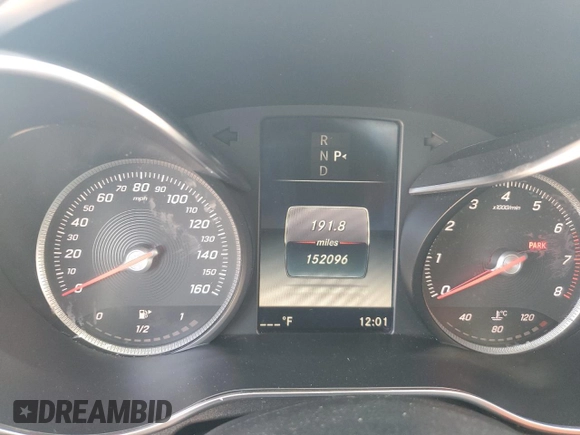 2016 Mercedes-Benz C 300 Luxury with VIN 55SWF4KB1GU178119, listed as a Copart auction lot 54187445 with 152,096 mi miles and Clean title. Bid and sale history available at DreamBid. Image 9.