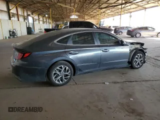 2020 Hyundai Sonata SEL z VIN 5NPEF4JA8LH041986, wystawiony jako Copart lot #54867415 z przebiegiem 46 872 mil mil oraz Szkoda całkowita • Salvage title. Historia ofert i sprzedaży dostępna na DreamBid. Obrazek 3.