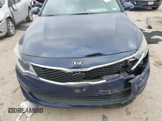 2017 Kia Optima LX with VIN 5XXGT4L35HG140543, listed as a IAAI auction lot 41801762 with 95,626 mi miles. Bid and sale history available at carsss.com. Image 12.