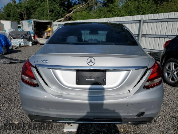 2017 Mercedes-Benz C 300 with VIN 55SWF4JB1HU192699, listed as a Copart auction lot 59310025 with Not provided miles and Clean title. Bid and sale history available at DreamBid. Image 6.