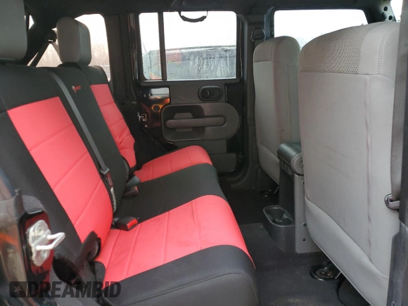 2007 Jeep Wrangler Unlimited Rubicon with VIN 1J8GA69147L113994, listed as a Copart auction lot 86544434 with 100,251 mi miles and Salvage title. Bid and sale history available at DreamBid. Image 10.