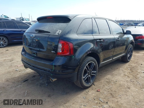 2013 Ford Edge SEL with VIN 2FMDK3JC6DBC78987, listed as a IAAI auction lot 41860911 with 120,745 mi miles. Bid and sale history available at carsss.com. Image 4.