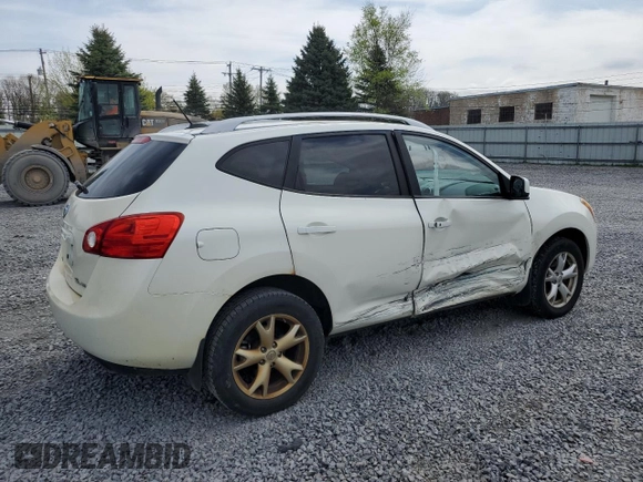 2009 Nissan Rogue S with VIN JN8AS58V89W446746, listed as a Copart auction lot 55469725 with 193,607 mi miles and Salvage Title. Bid and sale history available at carsss.com. Image 3.