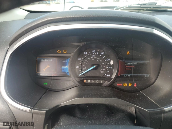 2019 Ford Edge Titanium with VIN 2FMPK3K90KBC31922, listed as a Copart auction lot 42017345 with 143,902 mi miles and Salvage Title. Bid and sale history available at carsss.com. Image 9.