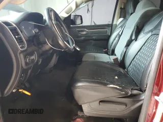 2019 Ram 1500 Big Horn with VIN 1C6SRFBT9KN915709, listed as a Copart auction lot 54867195 with 92,827 mi miles and Salvage title. Bid and sale history available at DreamBid. Image 7.