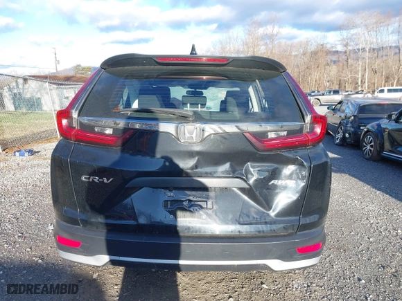 2021 Honda CR-V LX with VIN 2HKRW2H24MH637005, listed as a IAAI auction lot 41150056 with 58,487 mi miles. Bid and sale history available at carsss.com. Image 17.