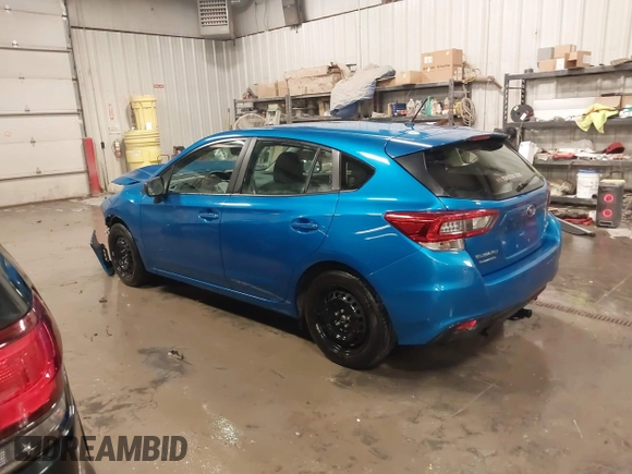 2022 Subaru Impreza with VIN 4S3GTAB62N3724811, listed as a IAAI auction lot 41235792 with 25,500 mi miles and . Bid and sale history available at DreamBid. Image 3.