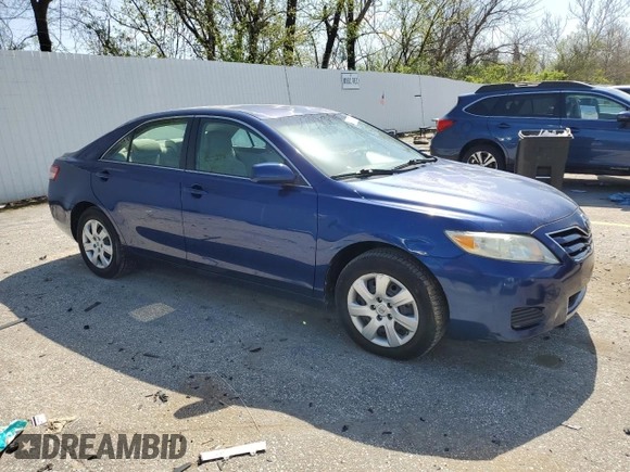 2010 Toyota Camry with VIN 4T1BF3EK2AU546873, listed as a Copart auction lot 51317535 with 76,186 mi miles and Salvage Title. Bid and sale history available at carsss.com. Image 4.