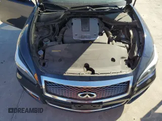 2018 Infiniti Q70 Luxe with VIN JN1BY1PP1JM330463, listed as a Copart auction lot 82692854 with 66,300 mi miles and Salvage title. Bid and sale history available at DreamBid. Image 11.