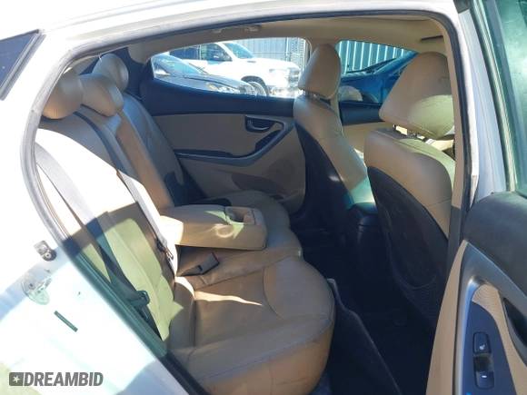 2012 Hyundai Elantra GLS with VIN 5NPDH4AE1CH084512, listed as a IAAI auction lot 41415995 with 140,152 mi miles. Bid and sale history available at carsss.com. Image 8.