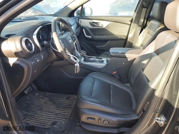 2019 Chevrolet Blazer with VIN 3GNKBHRS3KS600309, listed as a Copart auction lot 88912955 with 52,652 mi miles and Clean Title. Bid and sale history available at carsss.com. Image 7.