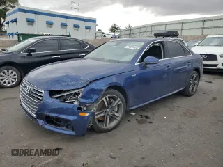 2018 Audi A4 Premium Plus with VIN WAUENAF45JA068259, listed as a Copart auction lot 58828465 with Not provided miles and Salvage title. Bid and sale history available at DreamBid. Image 1.