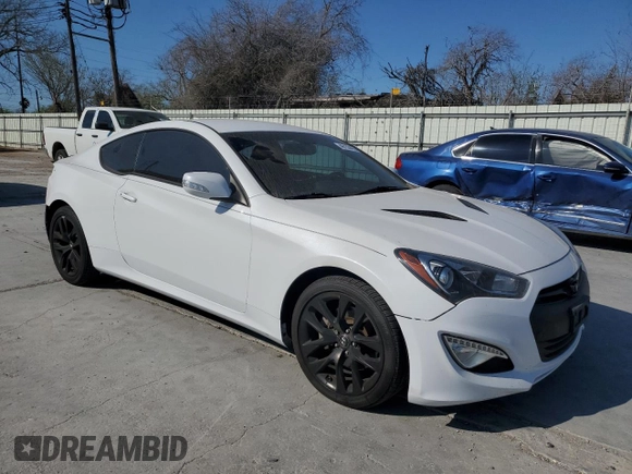 2016 Hyundai Genesis Coupe 3.8L Base with VIN KMHHT6KJ8GU136572, listed as a Copart auction lot 48153425 with 65,406 mi miles and Salvage Title. Bid and sale history available at carsss.com. Image 4.