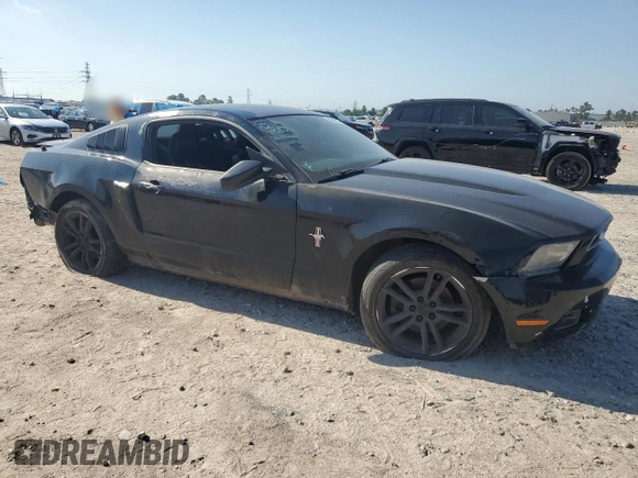 2012 Ford Mustang Premium with VIN 1ZVBP8AMXC5202904, listed as a Copart auction lot 56834625 with 164,160 mi miles and Salvage title. Bid and sale history available at DreamBid. Image 4.