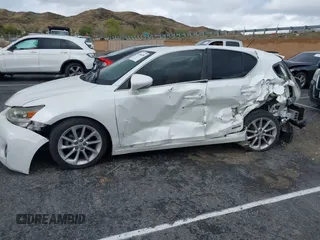 2013 Lexus CT 200h with VIN JTHKD5BH3D2139948, listed as a IAAI auction lot 41686498 with 149,151 mi miles and . Bid and sale history available at DreamBid. Image 6.