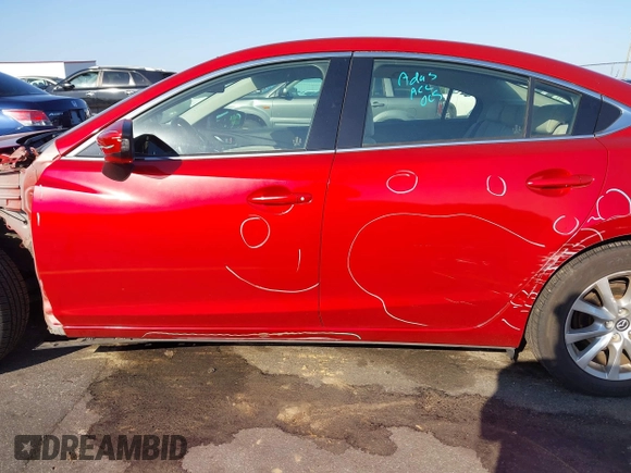 2015 Mazda 6 i Sport with VIN JM1GJ1U50F1210091, listed as a IAAI auction lot 42057091 with 78,253 mi miles. Bid and sale history available at carsss.com. Image 20.