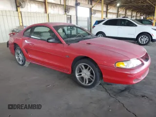 1997 Ford Mustang GT with VIN 1FALP42X5VF110563, listed as a Copart auction lot 47275215 with 126,675 mi miles and Salvage title. Bid and sale history available at DreamBid. Image 4.