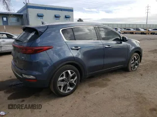 2020 Kia Sportage EX with VIN KNDPN3AC2L7811451, listed as a Copart auction lot 44063095 with 96,841 mi miles and Salvage title. Bid and sale history available at DreamBid. Image 3.