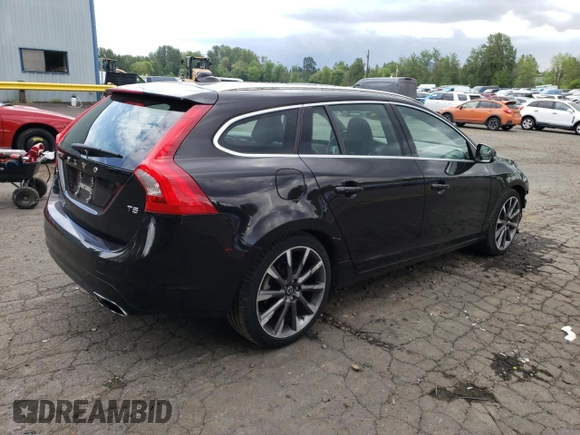 2015 Volvo V60 T5 Drive-E Platinum with VIN YV140MEM7F1218731, listed as a Copart auction lot 58333695 with 103,717 mi miles and Salvage title. Bid and sale history available at DreamBid. Image 3.
