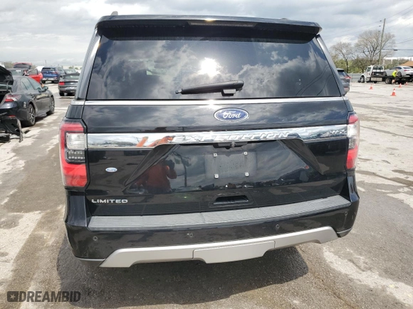 2018 Ford Expedition Max Limited with VIN 1FMJK2AT2JEA16896, listed as a Copart auction lot 51853725 with 117,086 mi miles and Clean Title. Bid and sale history available at carsss.com. Image 6.