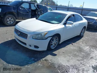 2011 Nissan Maxima 3.5 SV w/Sport Pkg with VIN 1N4AA5AP7BC858373, listed as a IAAI auction lot 41588813 with 1 mi miles. Bid and sale history available at carsss.com. Image 2.