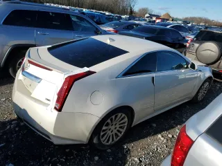 2011 Cadillac CTS Coupe with VIN 1G6DA1EDXB0147416, listed as a Copart auction lot 85883894 with 132,024 mi miles and Salvage Title. Bid and sale history available at carsss.com. Image 3.