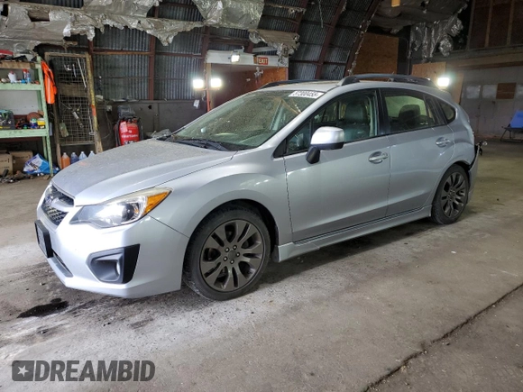 2014 Subaru Impreza Special Sports Limited with VIN JF1GPAS64E8263544, listed as a Copart auction lot 57300455 with 141,579 mi miles and Salvage title. Bid and sale history available at DreamBid. Image 1.