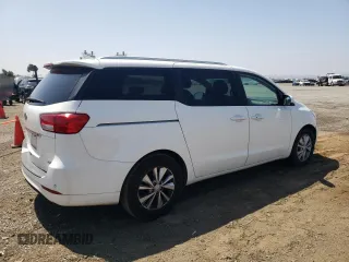 2016 Kia Sedona LX with VIN KNDMB5C16G6215015, listed as a Copart auction lot 66971874 with 161,491 mi miles and Clean Title. Bid and sale history available at carsss.com. Image 3.