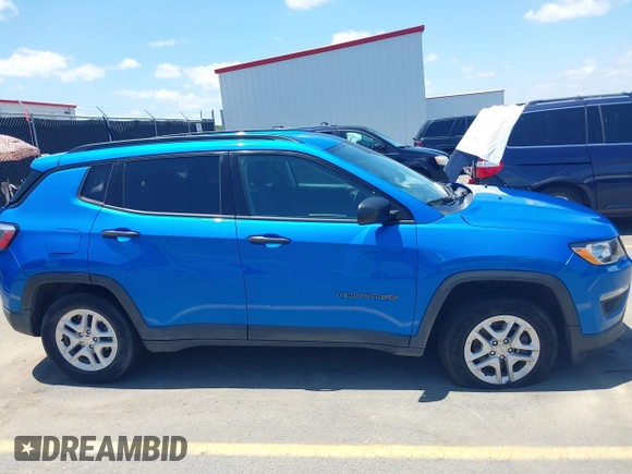 2018 Jeep Compass Sport с VIN 3C4NJCAB0JT338622, выставлен на аукционе IAAI как лот 42287302 с пробегом 99 554 миль миль и . История ставок и продаж доступна на DreamBid. Изображение 13.