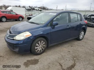 2008 Nissan Versa 1.8 S with VIN 3N1BC13EX8L403644, listed as a Copart auction lot 50703695 with 110,968 mi miles and Salvage Title. Bid and sale history available at carsss.com. Image 1.