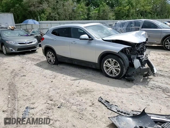 2018 BMW X2 sDrive28i with VIN WBXYJ3C39JEJ82814, listed as a Copart auction lot 59498615 with 74,550 mi miles and Salvage title. Bid and sale history available at DreamBid. Image 14.