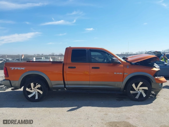 2010 Dodge Ram 1500 SLT with VIN 1D7RB1GT9AS171008, listed as a IAAI auction lot 41647485 with 120,242 mi miles. Bid and sale history available at carsss.com. Image 13.