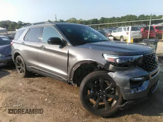2023 Ford Explorer ST-Line with VIN 1FMSK7KH6PGB21921, listed as a IAAI auction lot 42591112 with 17,642 mi miles and . Bid and sale history available at DreamBid. Image 1.